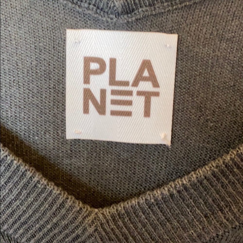 Dark Teal Planet Sweater - image 3